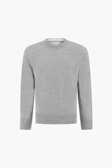 울 캐시미어 크루넥 긴소매 니트 BEQ631604